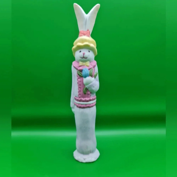 Other - Ceramic Bunny Rabbit Figurine 9 Inch Easter Christmas Gift